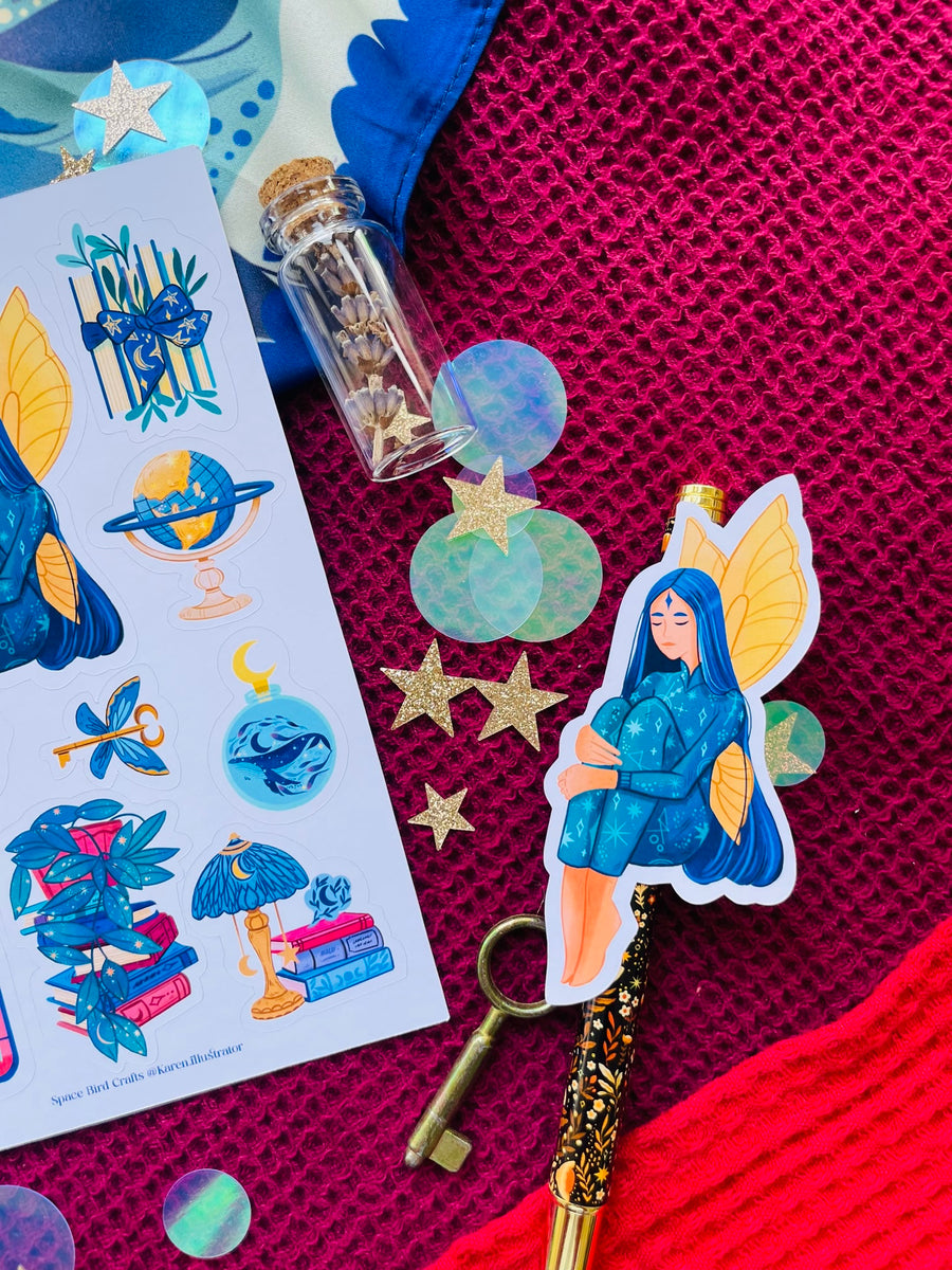 Sky Fairy Sticker Sheet