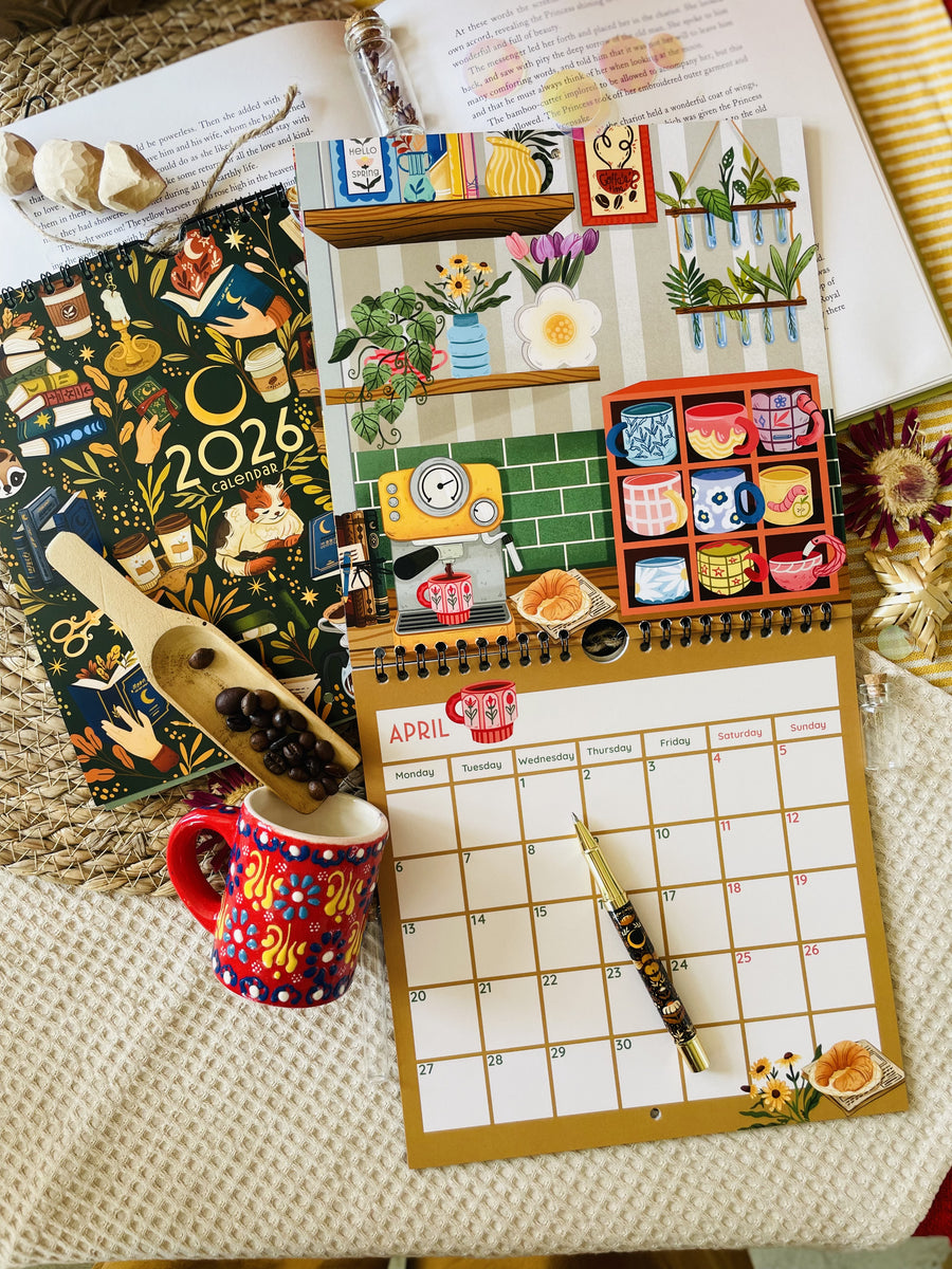 2026 Wall Calendar, Floral Calendar