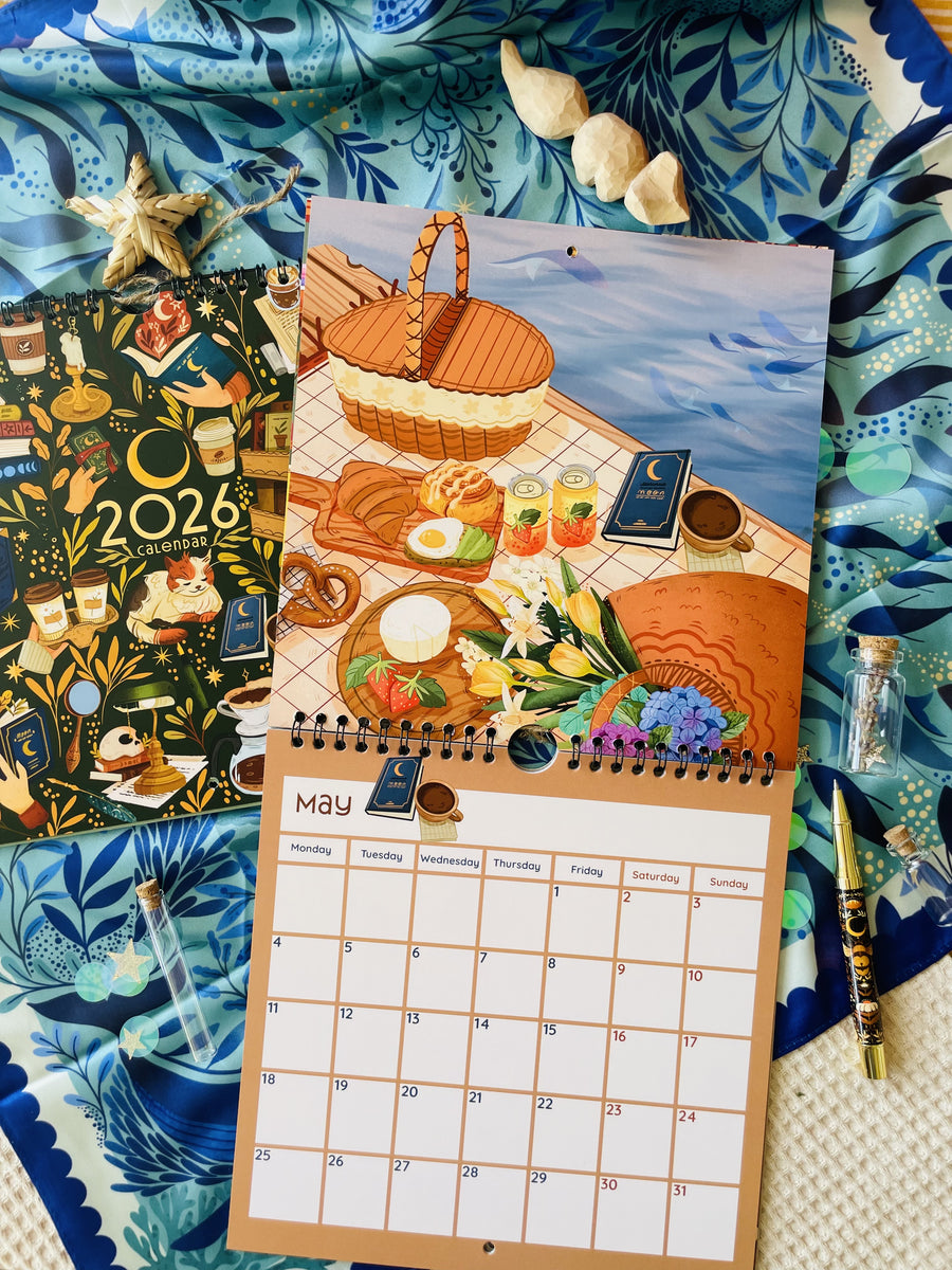 2026 Wall Calendar, Floral Calendar