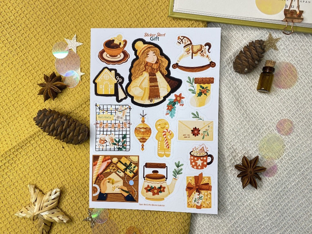 Gift Sticker Sheet