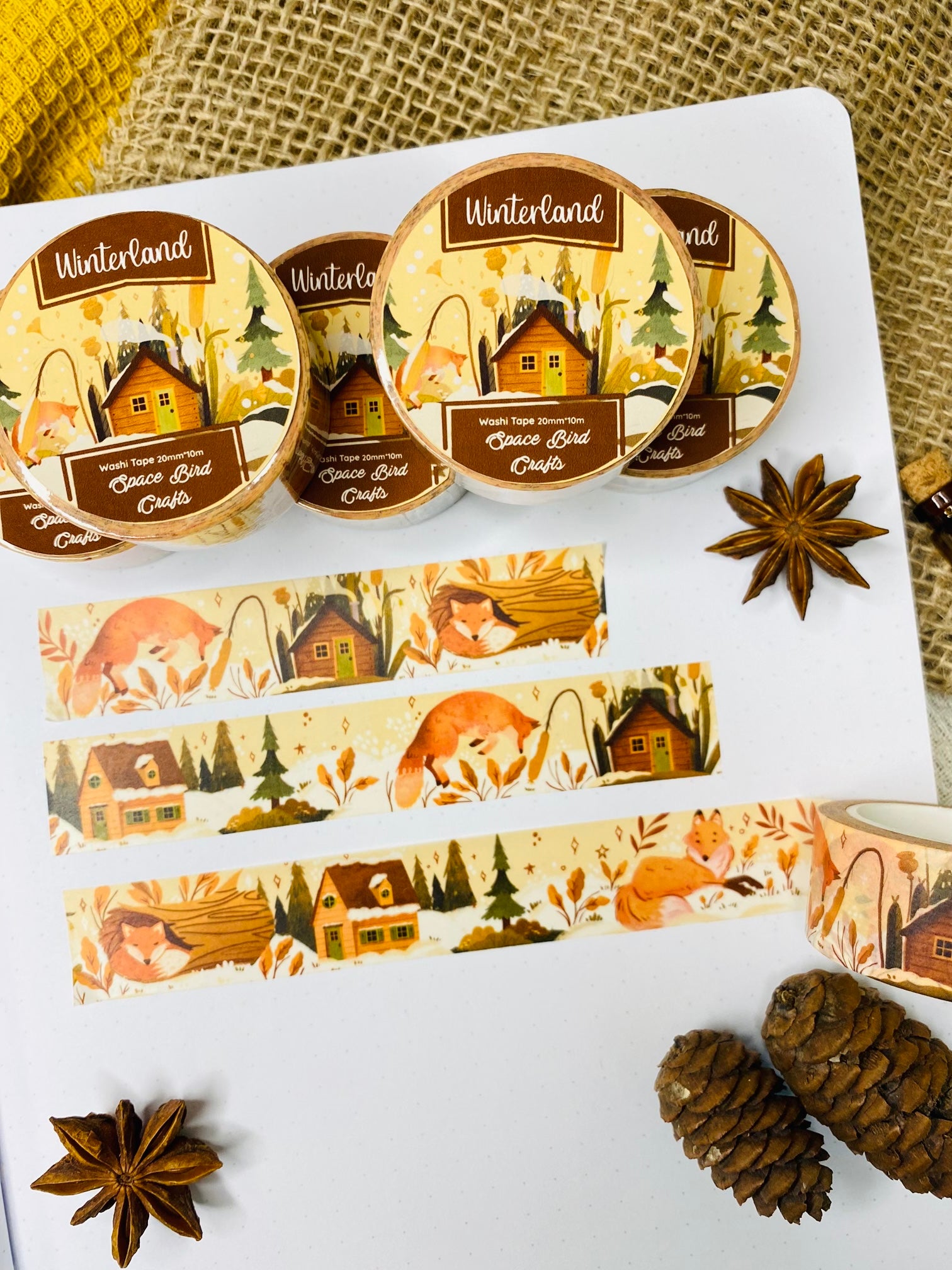 Winter Land Washi Tape