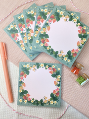 Strawberry Memopad Mini Notepads