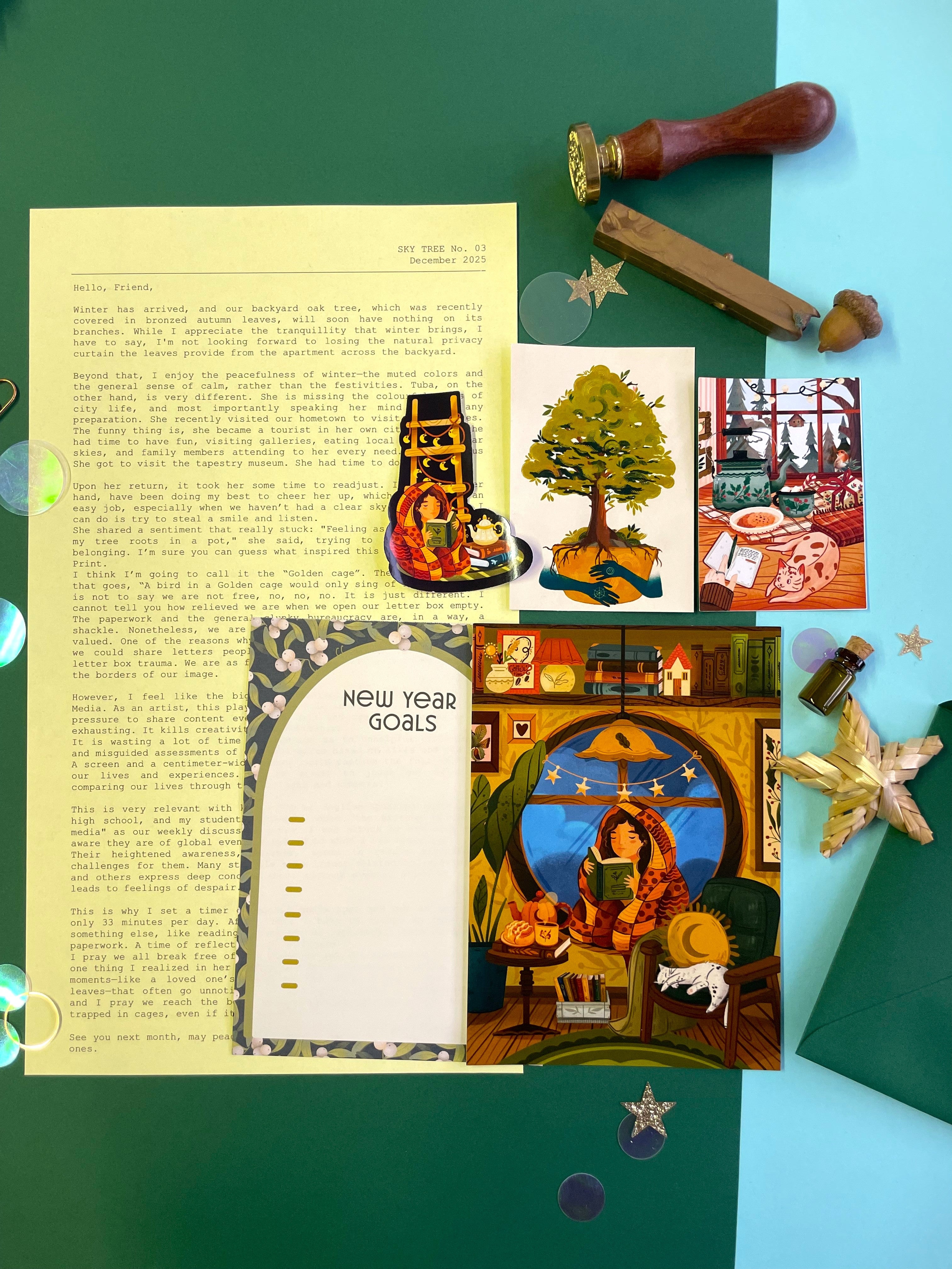 SkyTree Mail Club # 3 December 2025