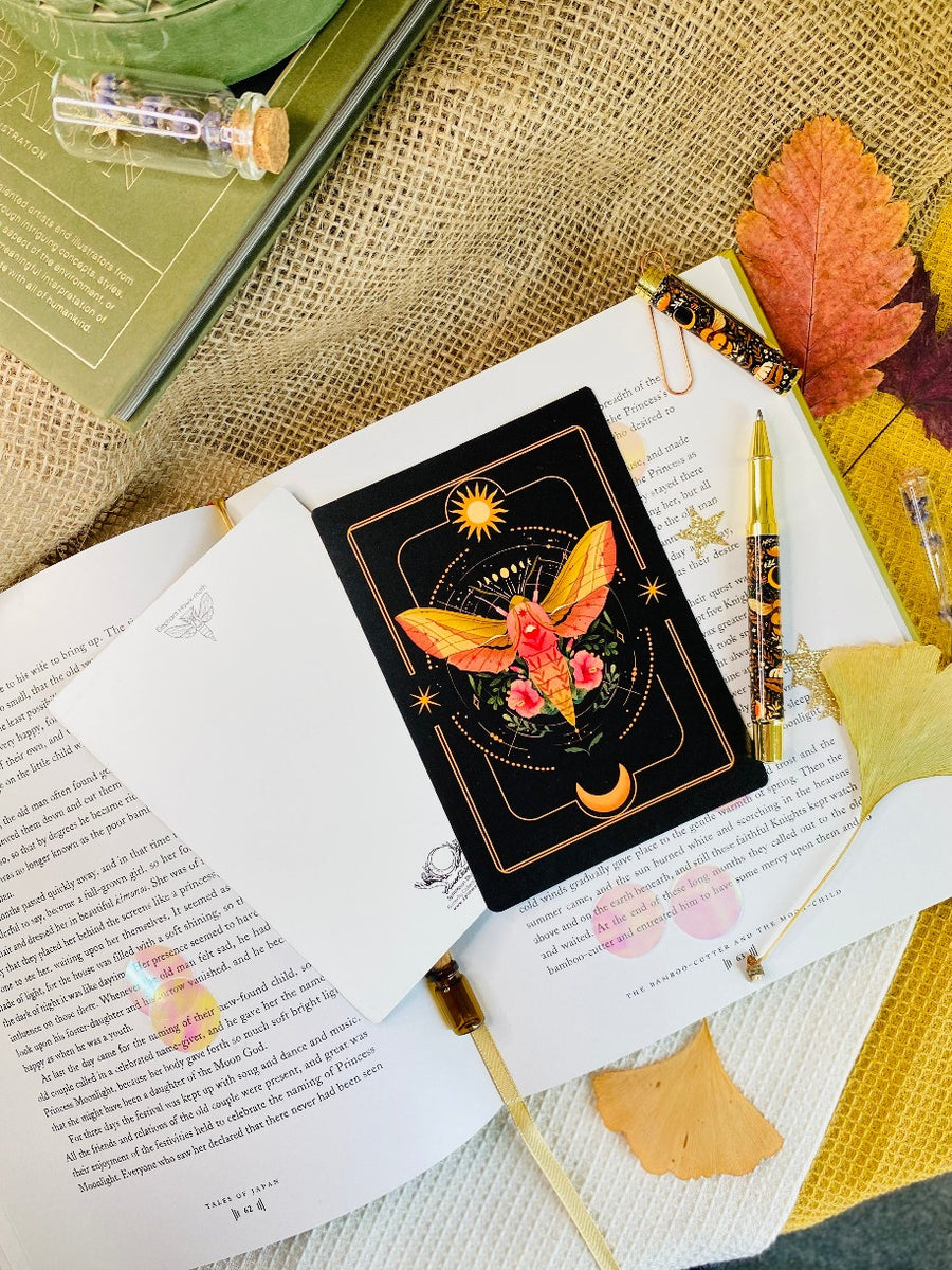 A Set of 2024 Butterfly Art Prints - A6 Butterfly Post Card Set