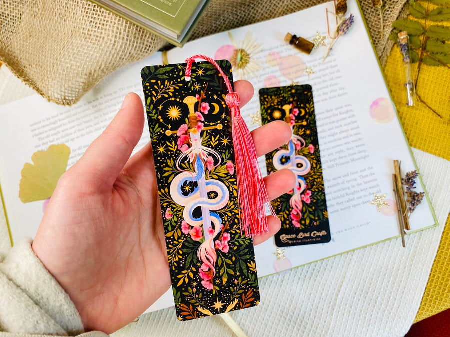 Sakura Dragon Bookmark