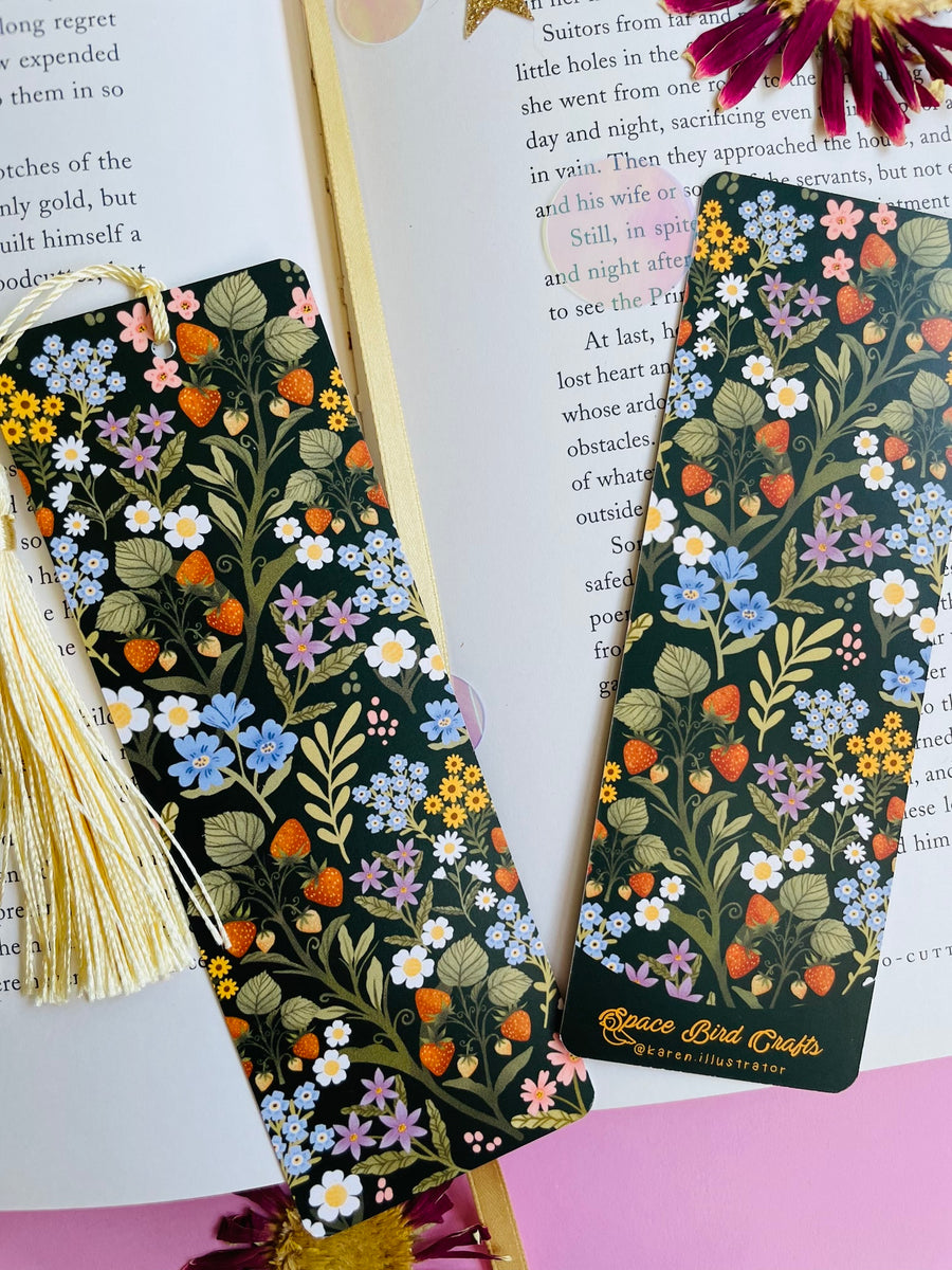 Backyard Garden Bookmark