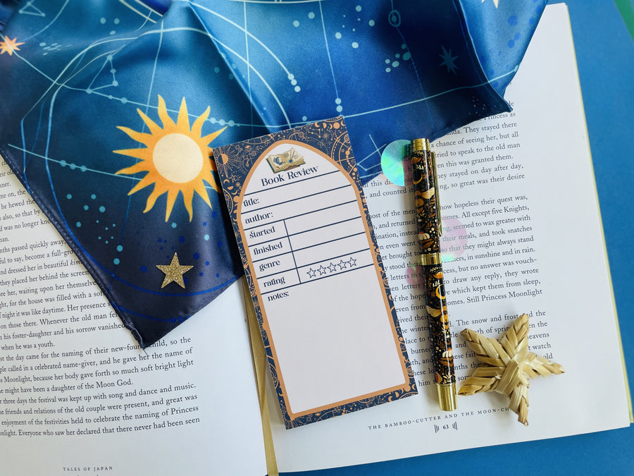 Cosmic Reading Tracker Planner