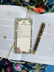 Spring Reading Tracker Planner