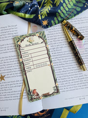 Spring Reading Tracker Planner