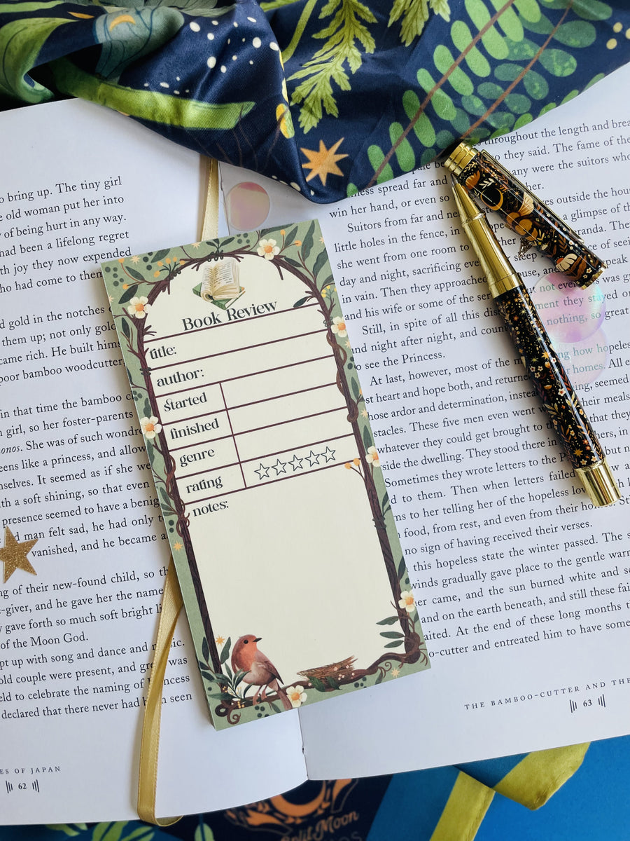 Spring Reading Tracker Planner