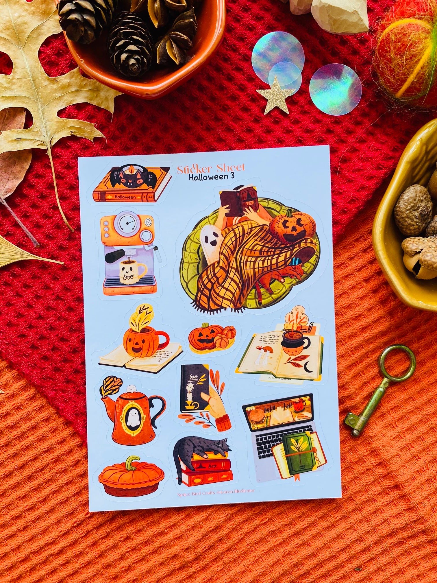 Halloween 3 Sticker Sheet