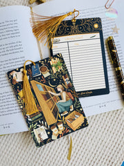 Book Shop Reading Bookmark Library Card