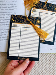 Book Shop Reading Bookmark Library Card