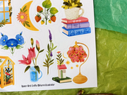 Flower Blossom Sticker Sheet