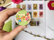 Flower Bouqet Stamp Washi Tape