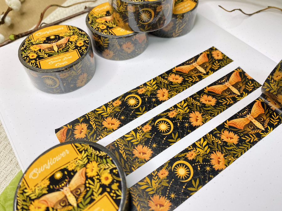 Sunflower Washi Tape 20mm x 10m