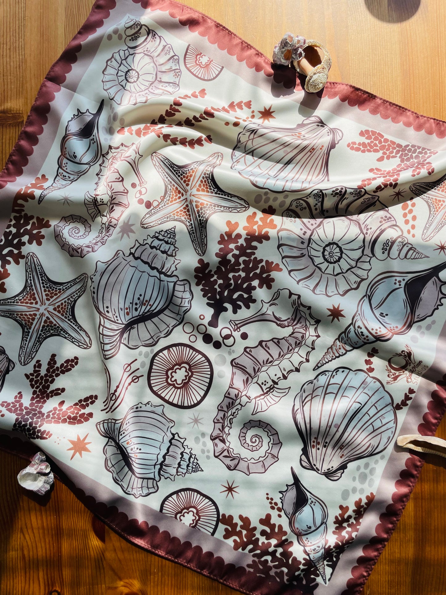 Coast Line Motive Scarf