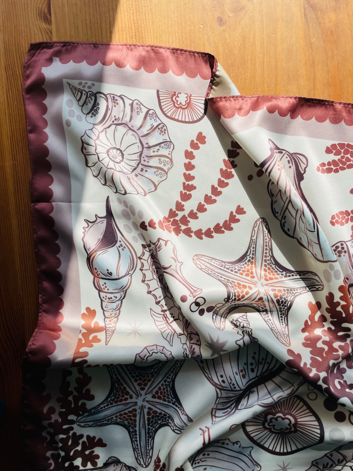 Coast Line Motive Scarf