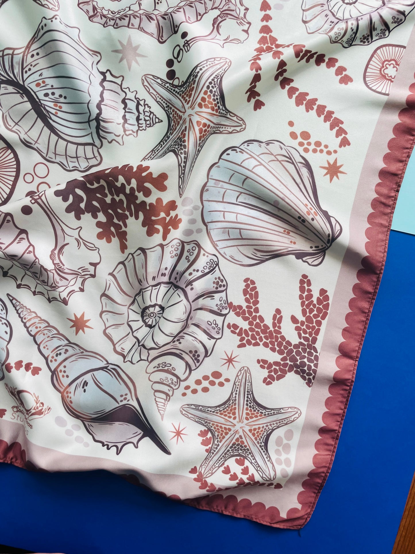 Coast Line Motive Scarf