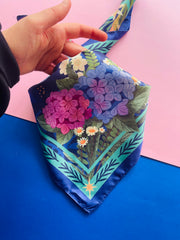Flowers Motive Scarf