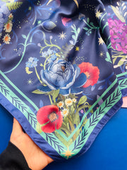 Flowers Motive Scarf