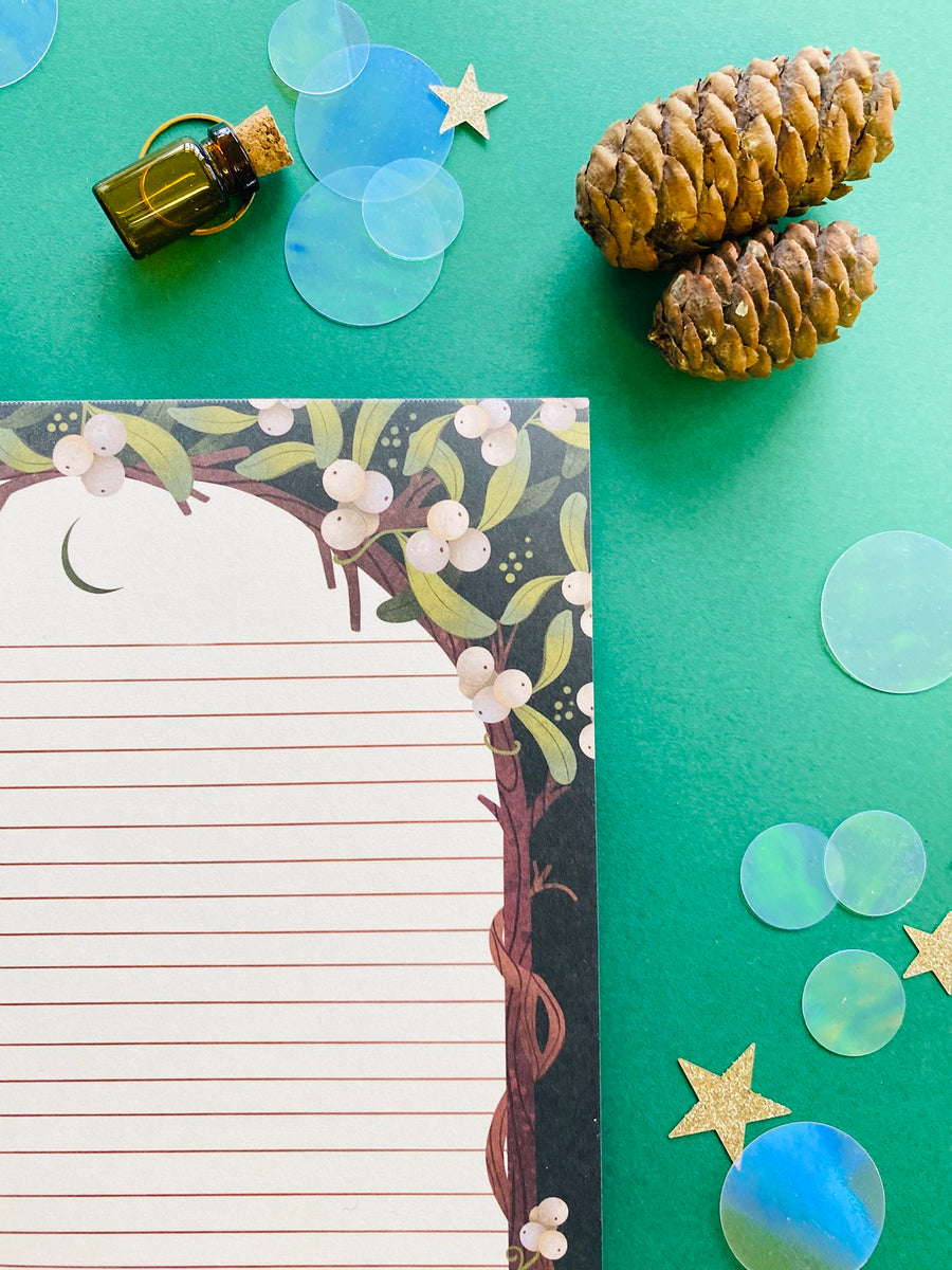 MIsletoe Letter Paper - Notepad A5 To Do