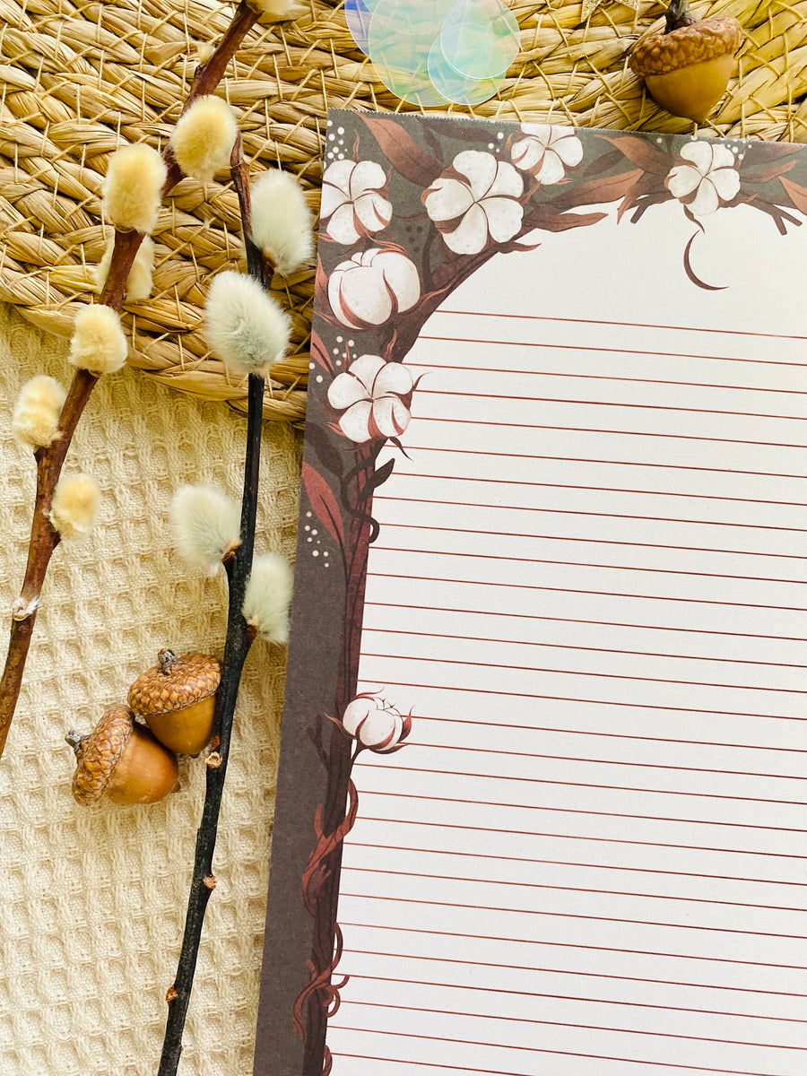 Cotton Letter Paper - Notepad A5 To Do