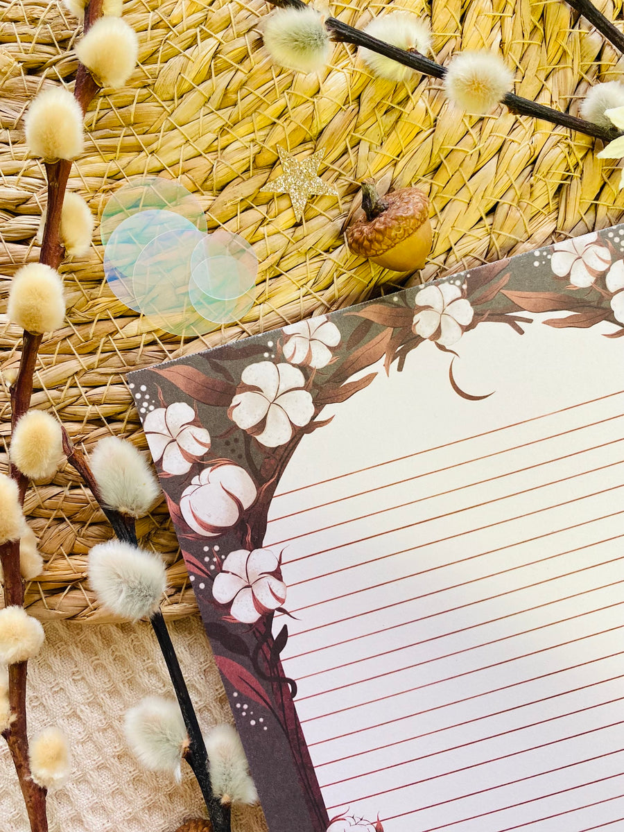 Cotton Letter Paper - Notepad A5 To Do