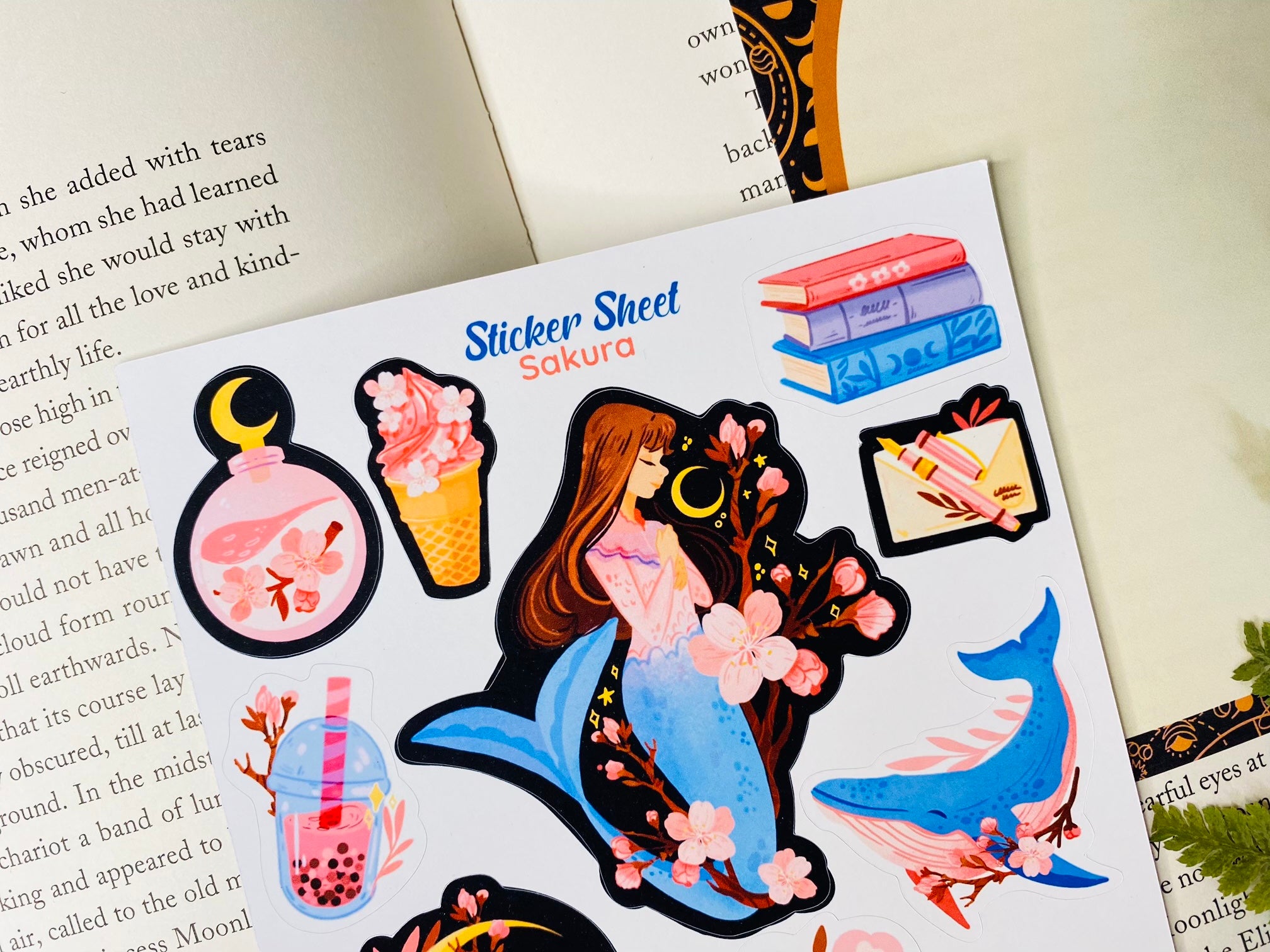 Sakura Sticker Sheet