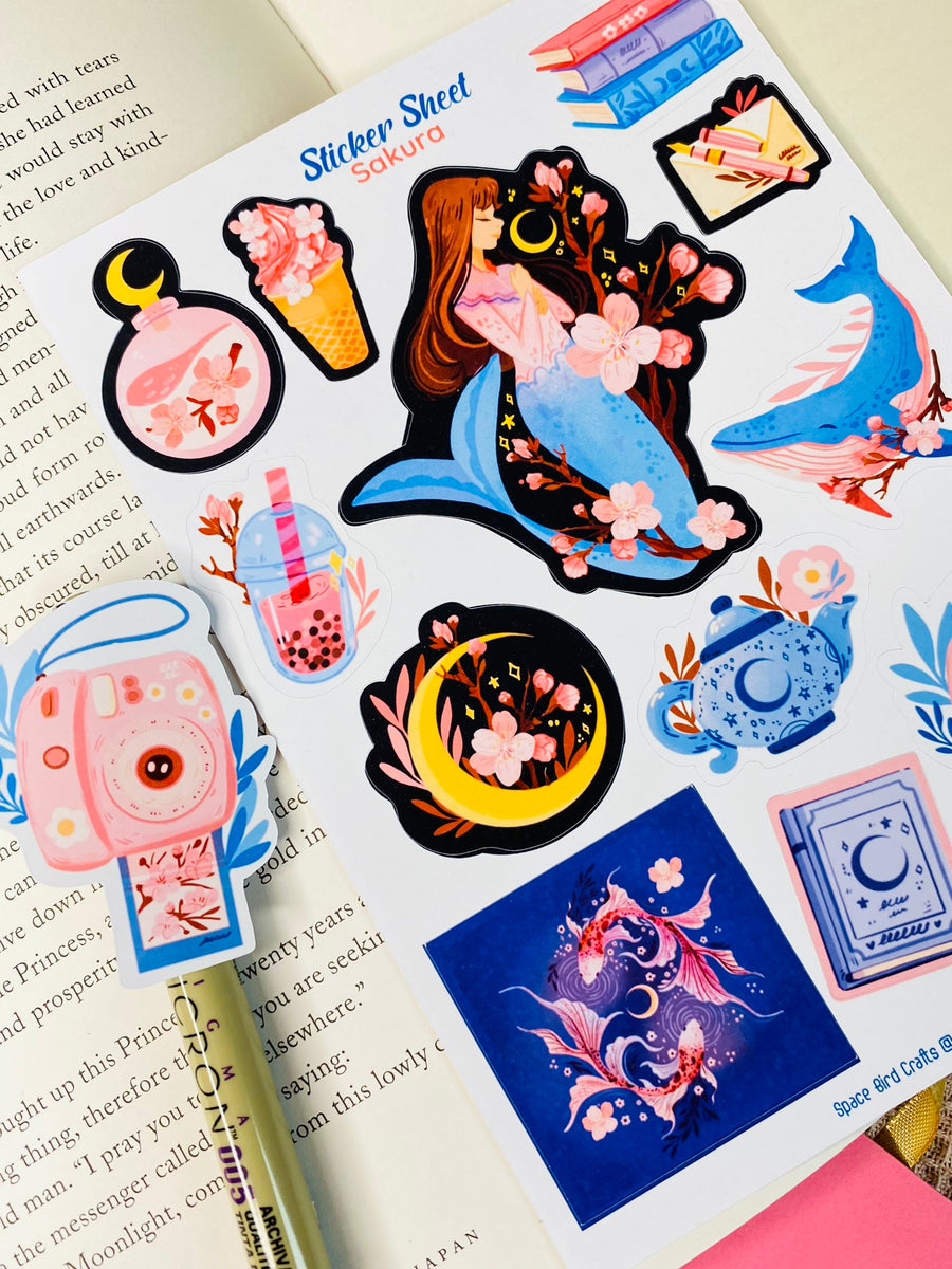 Sakura Sticker Sheet