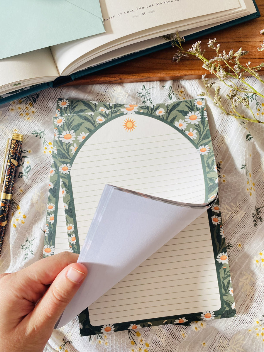 Daisy Letter Paper - Notepad A5 To Do