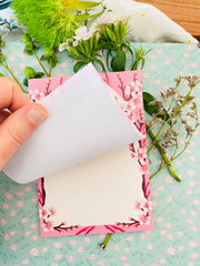 Sakura Tree Notepad A6 To-Do List