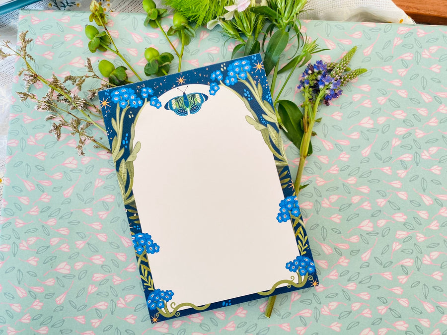 Blue Notepad A6 To-Do List