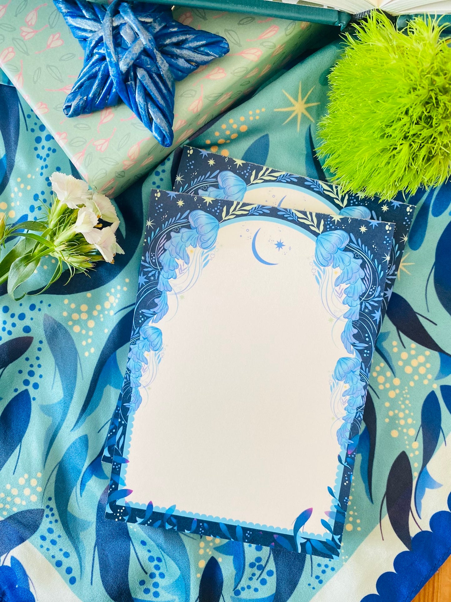 Under the Sea Jellyfish Notepad A6 To-Do List