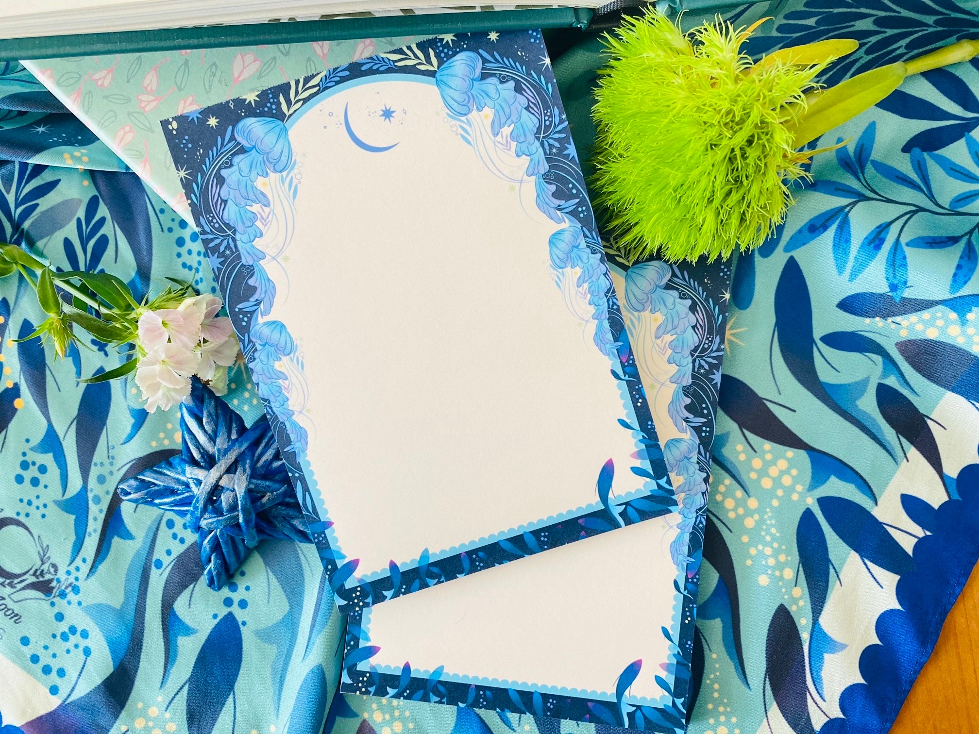 Under the Sea Jellyfish Notepad A6 To-Do List