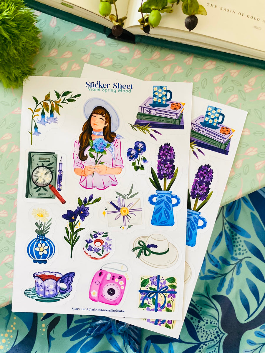 Liliac Sticker Sheet