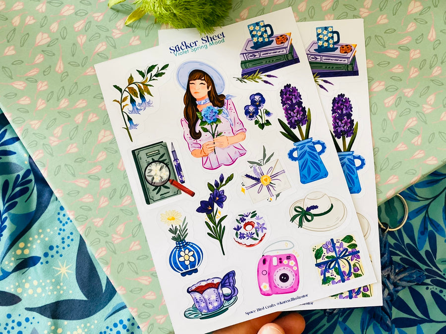 Liliac Sticker Sheet