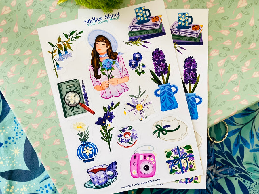 Liliac Sticker Sheet