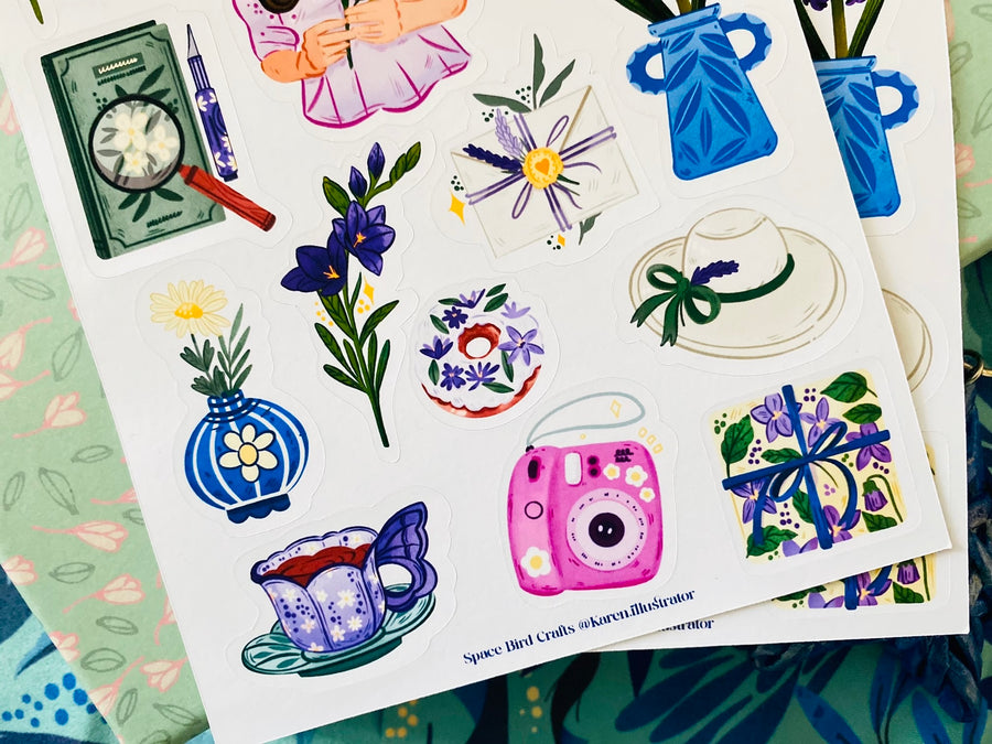 Liliac Sticker Sheet