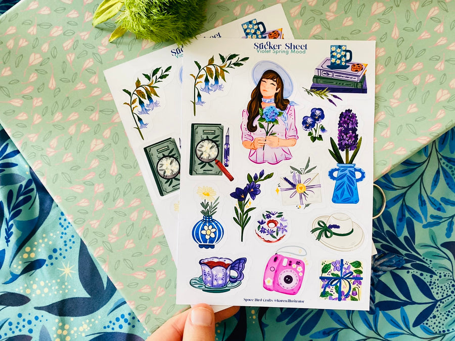 Liliac Sticker Sheet