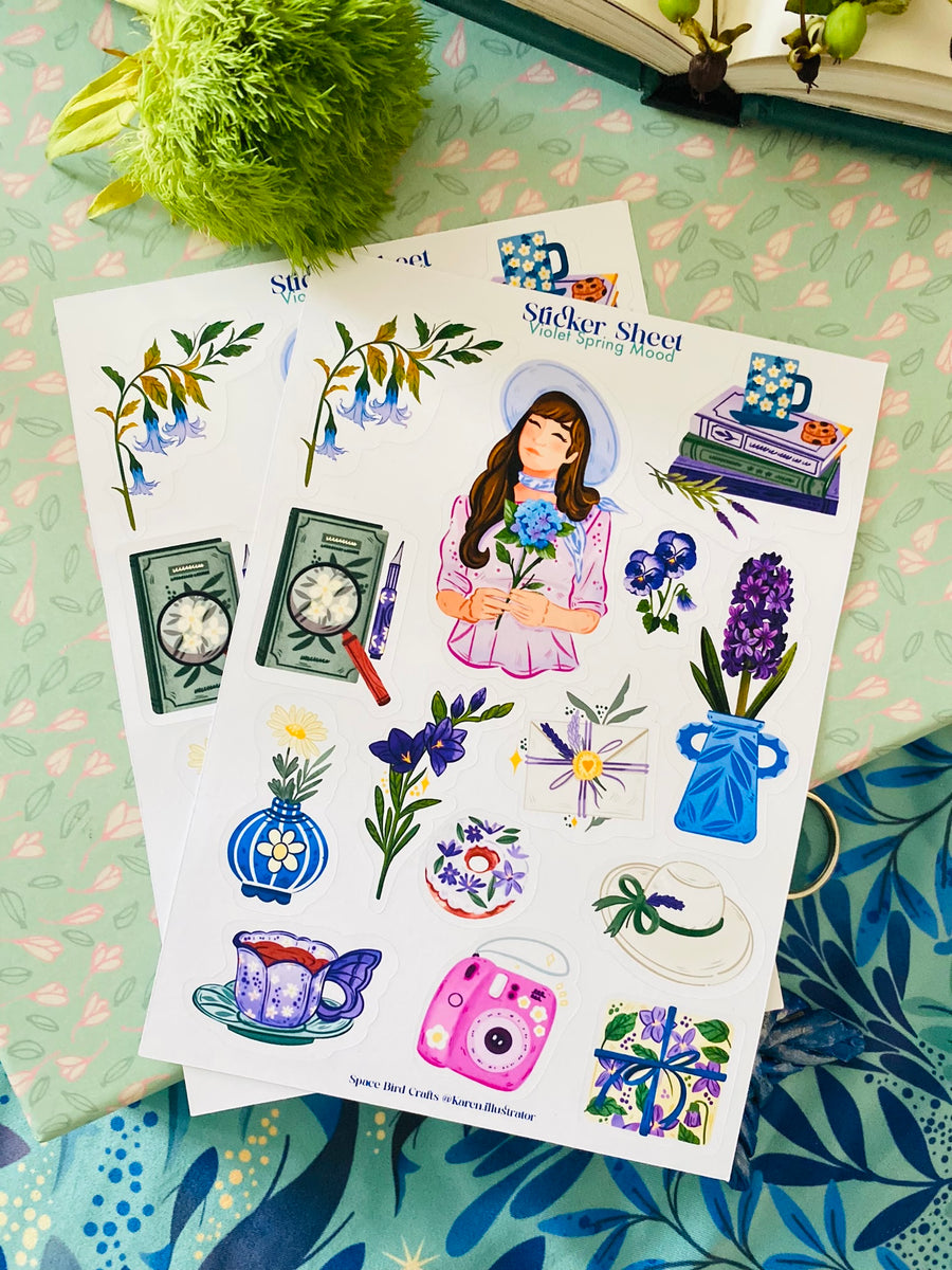 Liliac Sticker Sheet