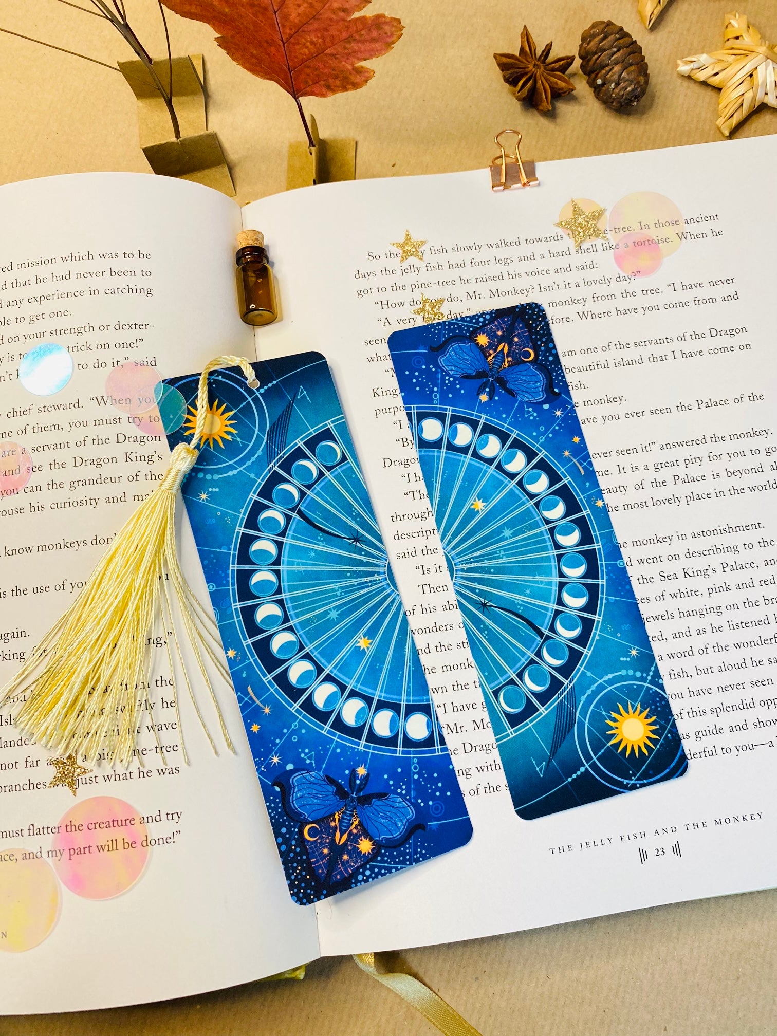Cosmos Bookmark