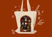 Cottagecore Motive Tote Bag