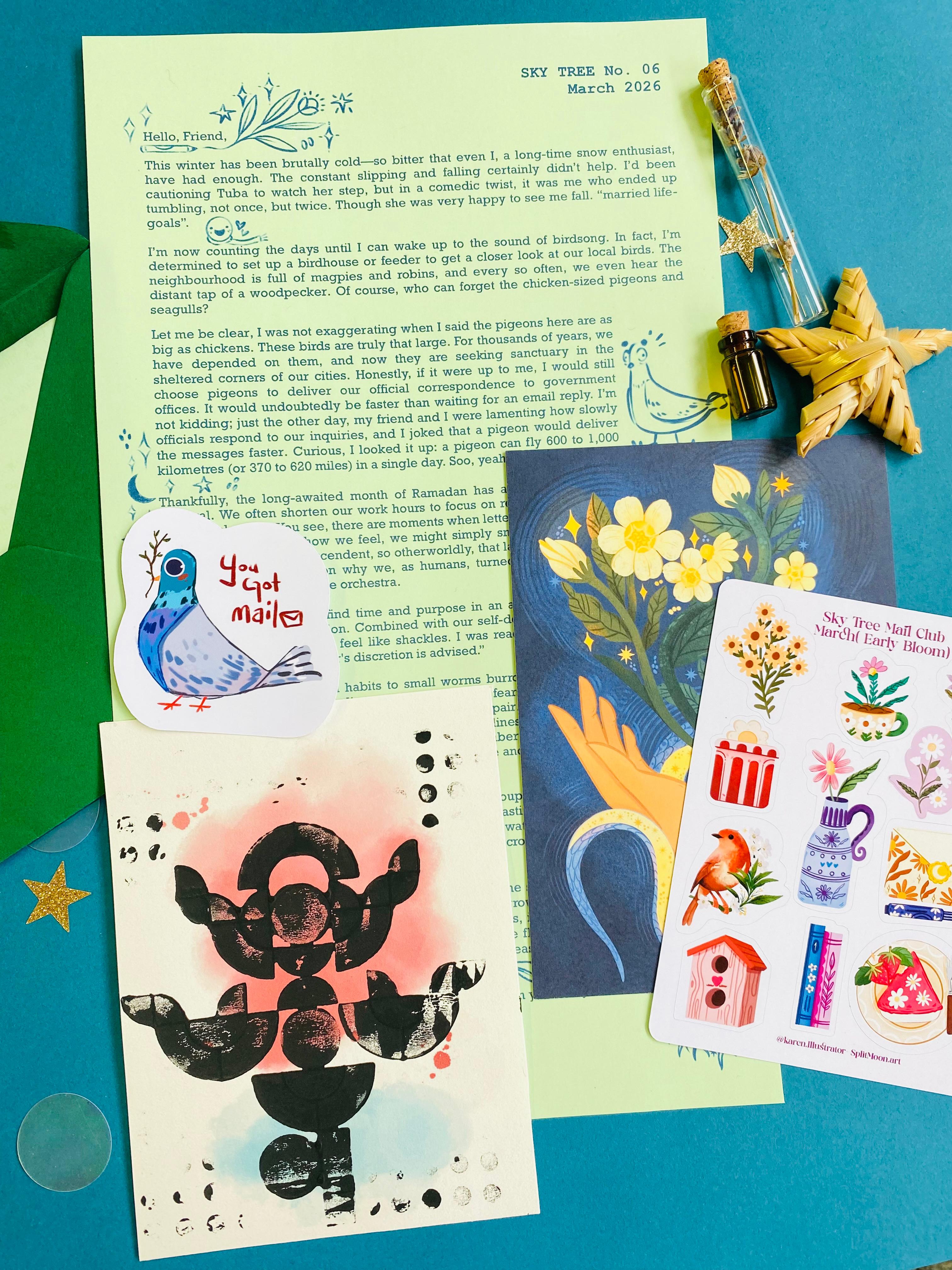 SkyTree Mail Club # 6 March 2026