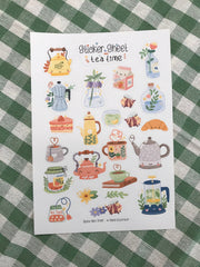 Tea Time Sticker Sheet