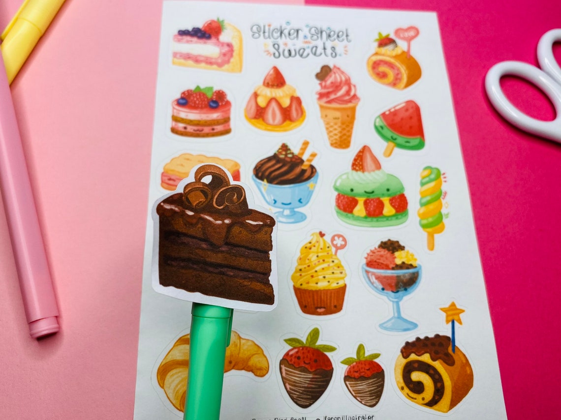 Sweets Sticker Sheet