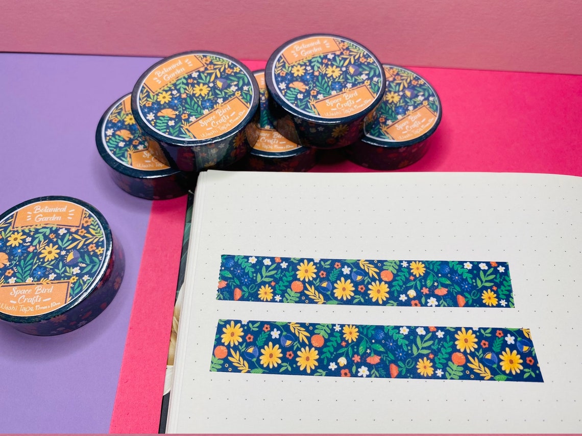 Botanic Garden Washi Tape 10m x 15mm