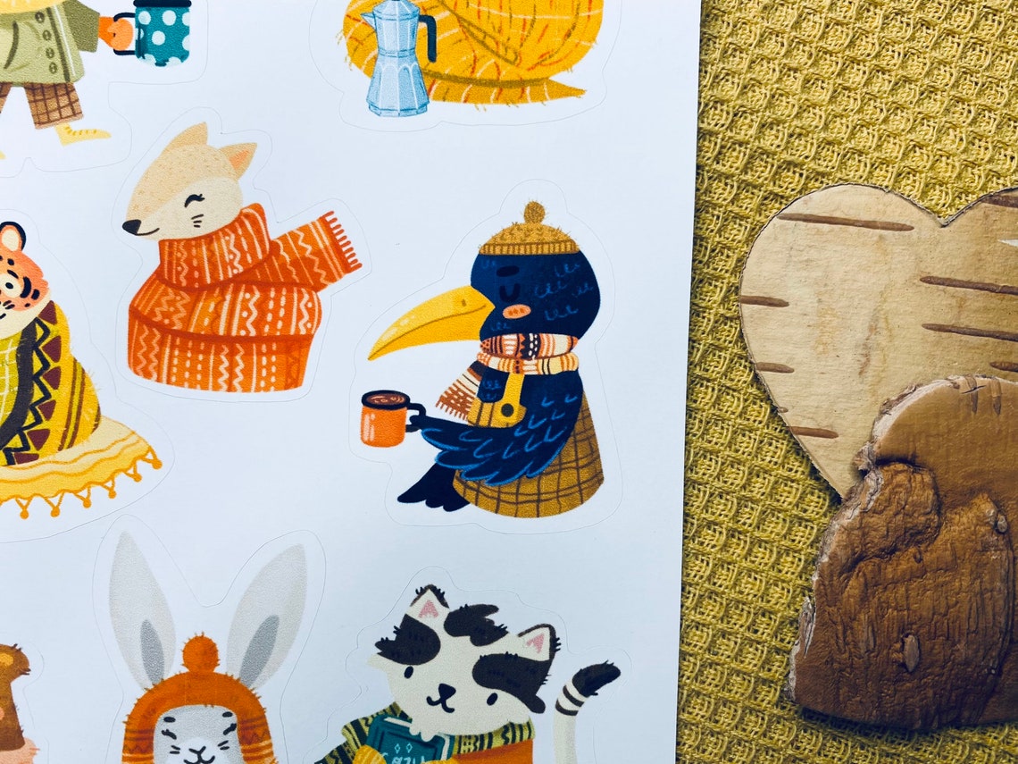 Woodland Sticker Sheet