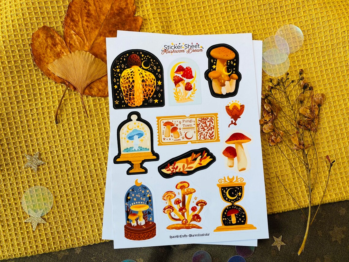 Mushroom Dream Sticker Sheet